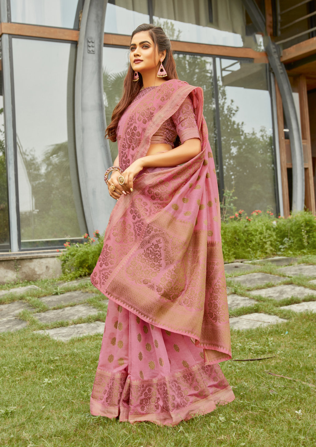 Sangam Presents Desi Handloom Cotton Sarees