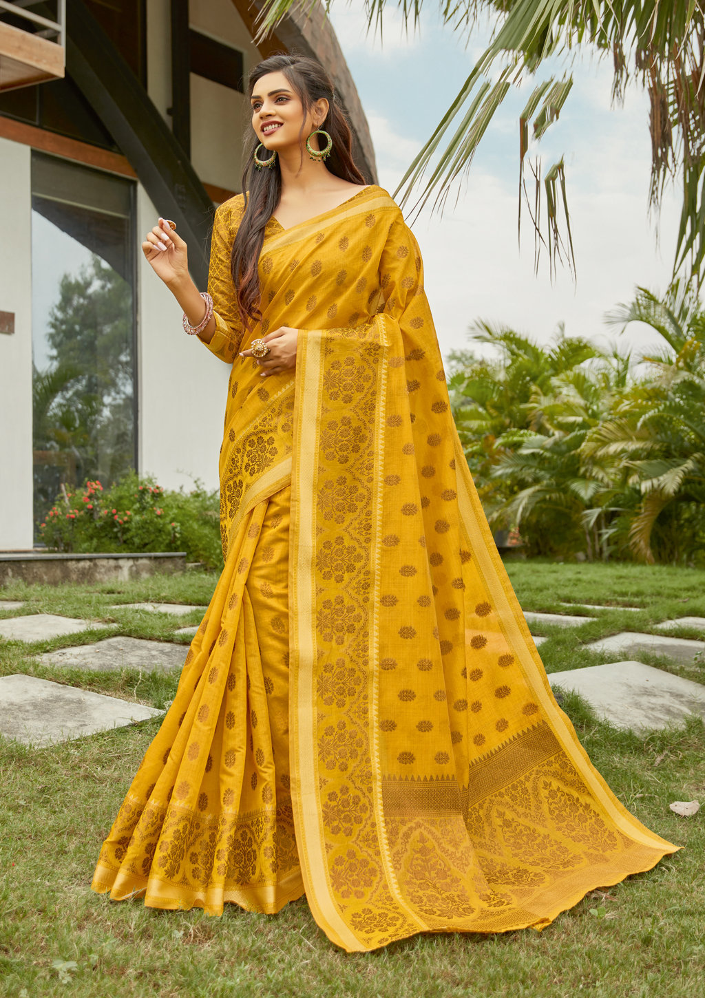Sangam Presents Desi Handloom Cotton Sarees