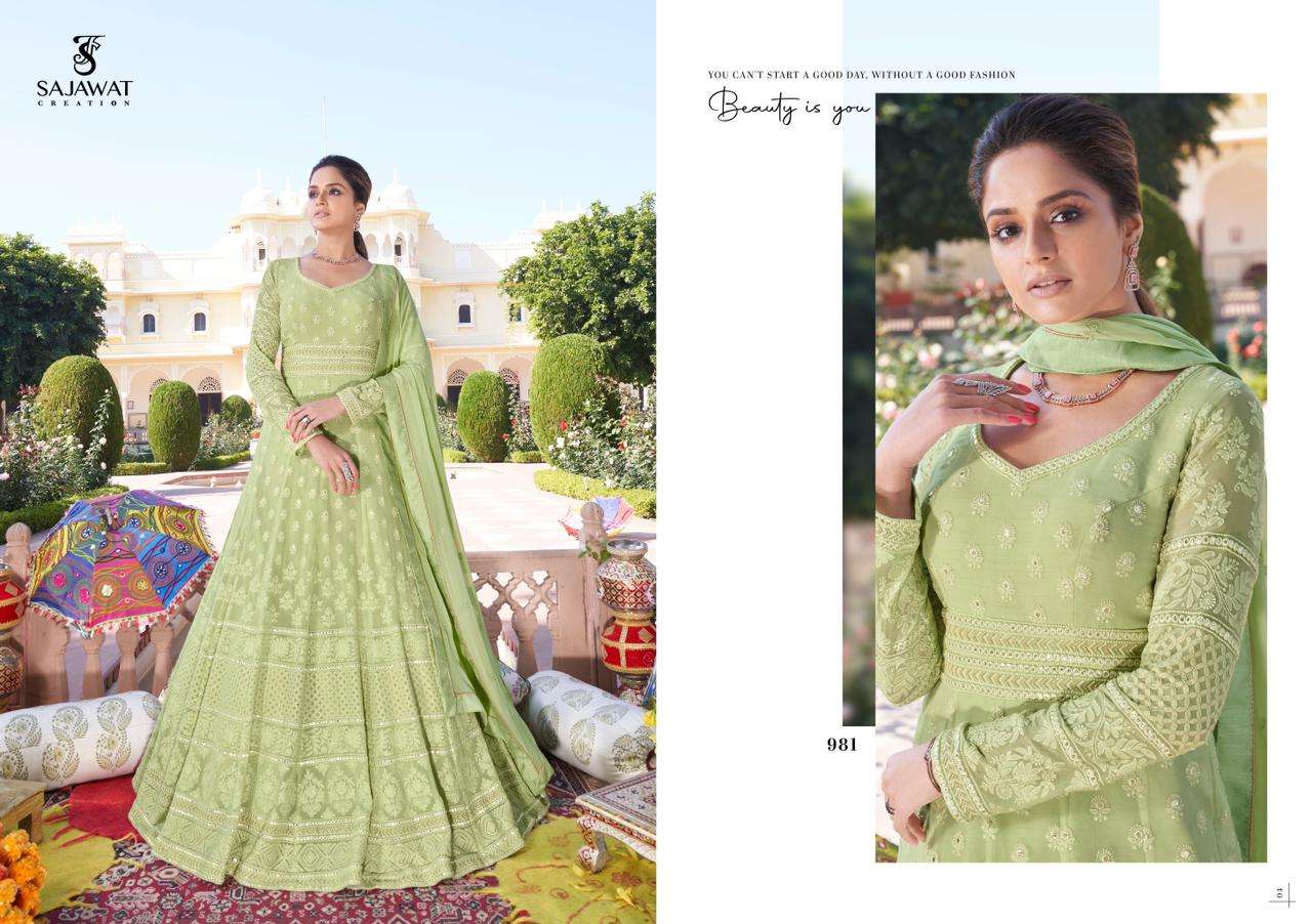 Sajawat Meraki  Vol 7 Premium Festive Wear Ready Made Catalog