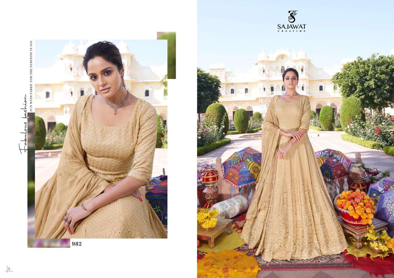 Sajawat Meraki  Vol 7 Premium Festive Wear Ready Made Catalog