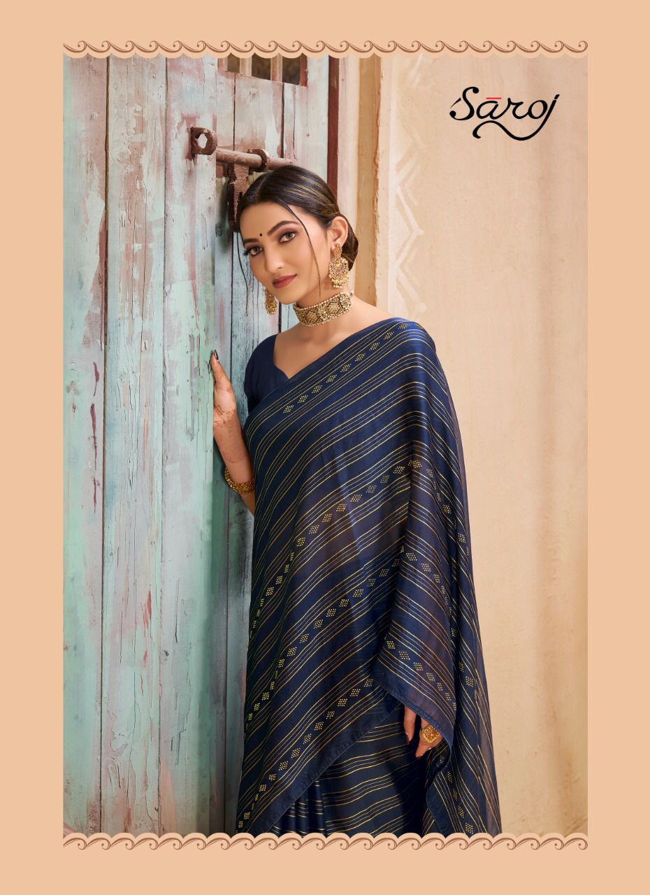 Saroj Haseen Designer Party Wear Saree Catalog Buy Best Wholesale Saree  Catalog