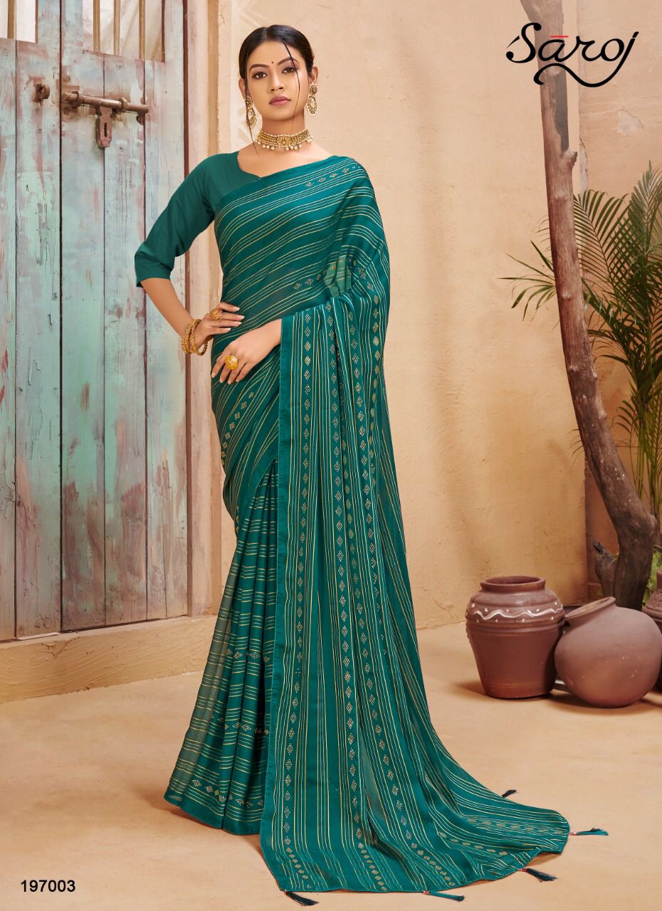 Saroj Haseen Designer Party Wear Saree Catalog Buy Best Wholesale Saree  Catalog