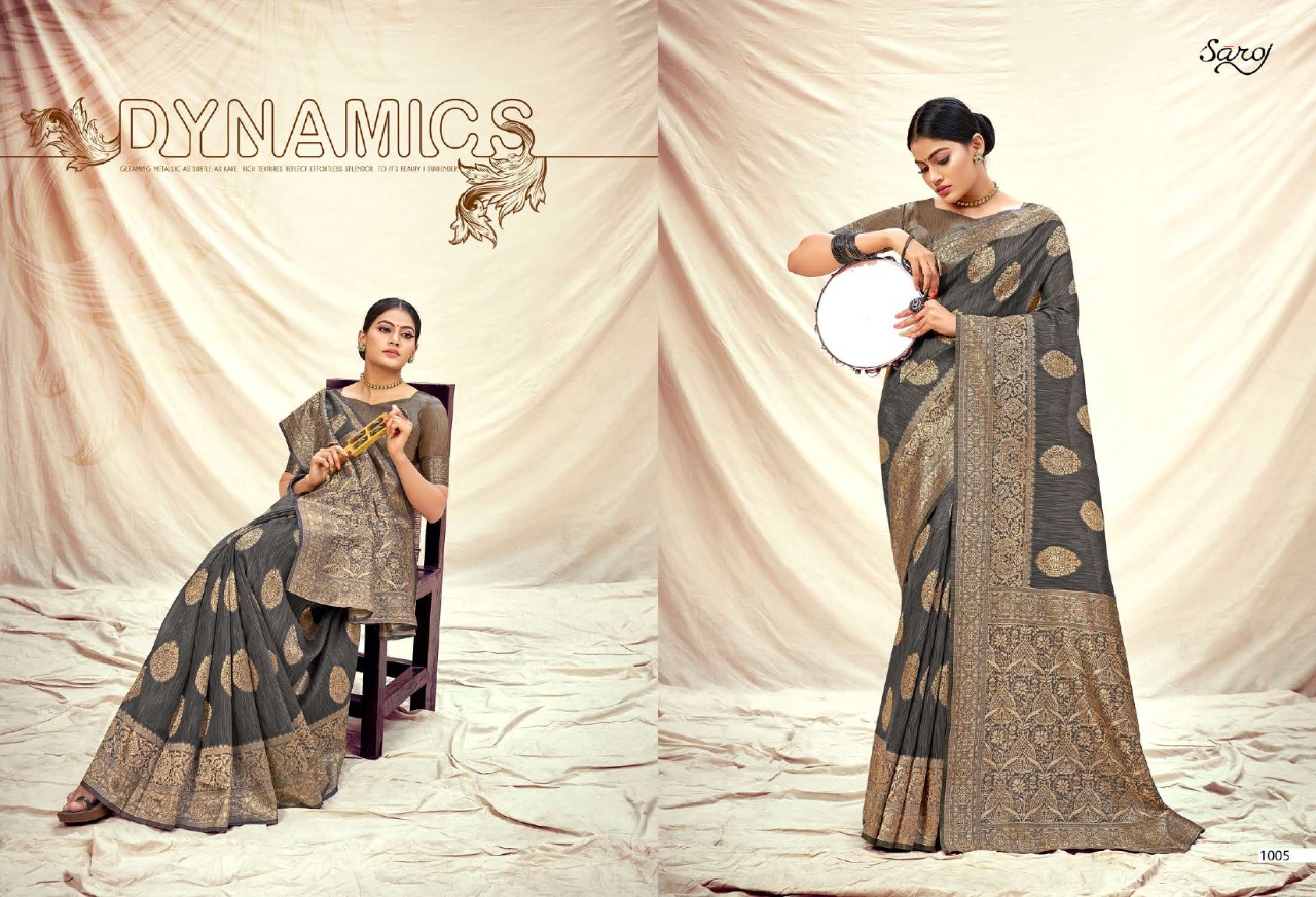 Saroj Sofia Vol  1 Festive Wear Banarasi Silk Saree Catalog