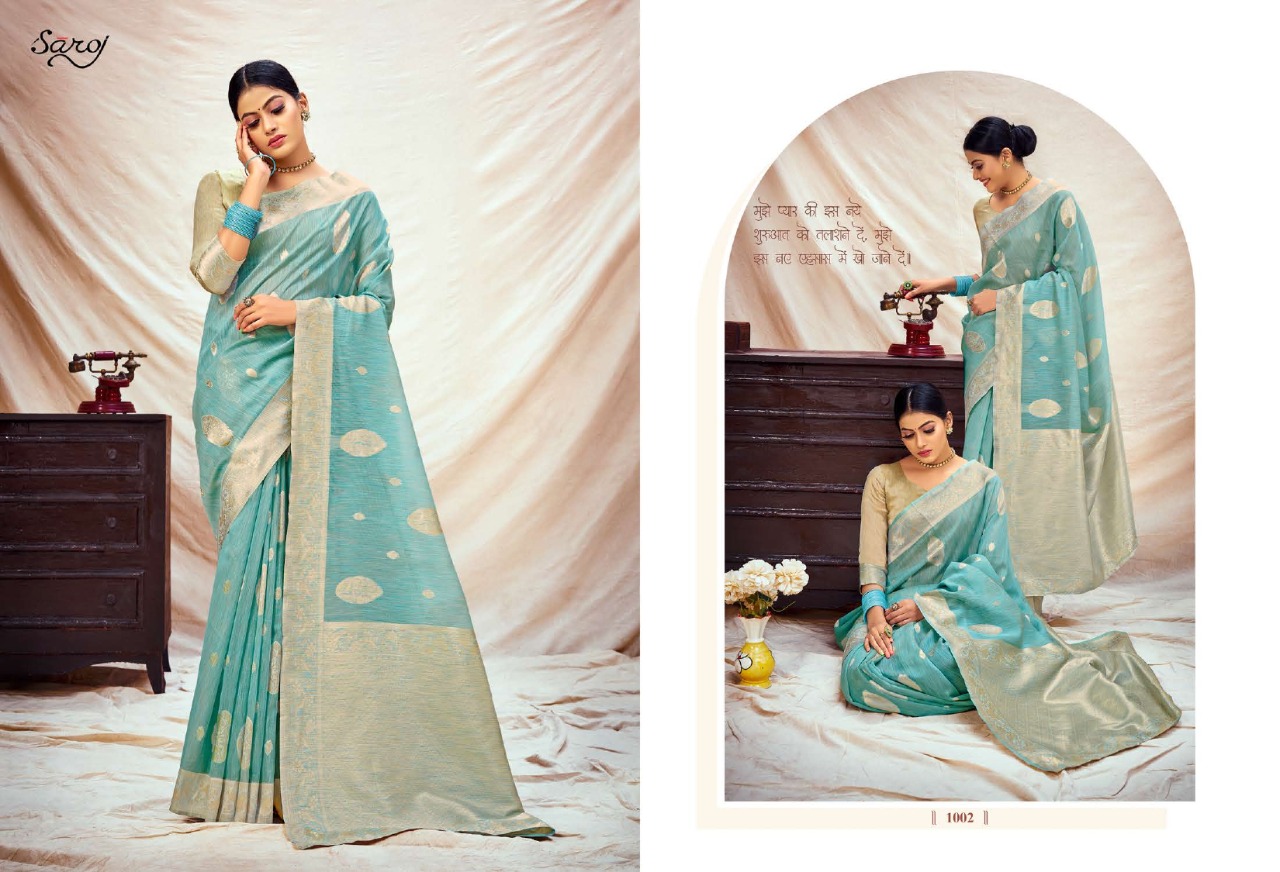 Saroj Sofia  Vol 2 Festive Wear Banarasi Silk Saree Catalog