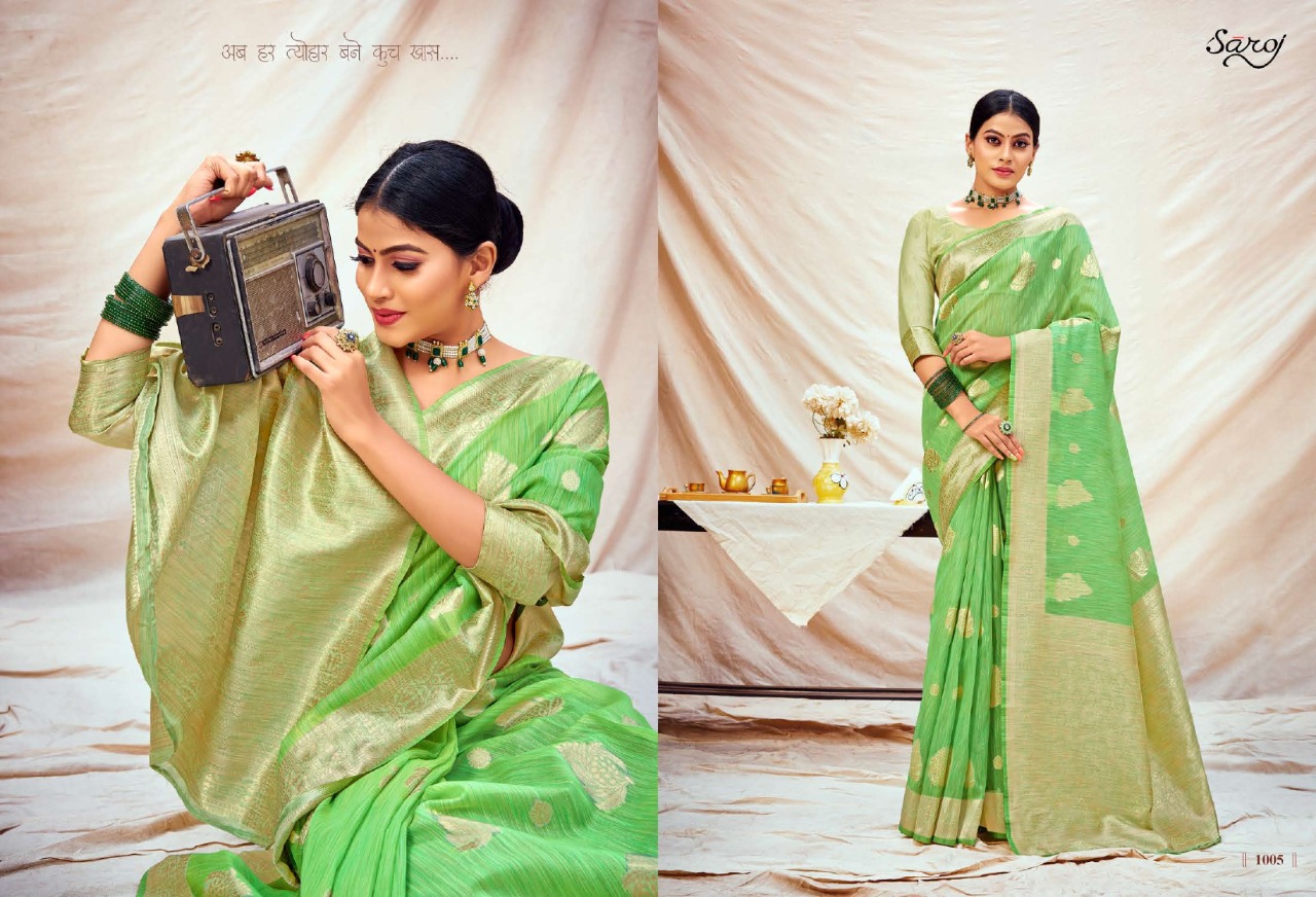 Saroj Sofia  Vol 2 Festive Wear Banarasi Silk Saree Catalog