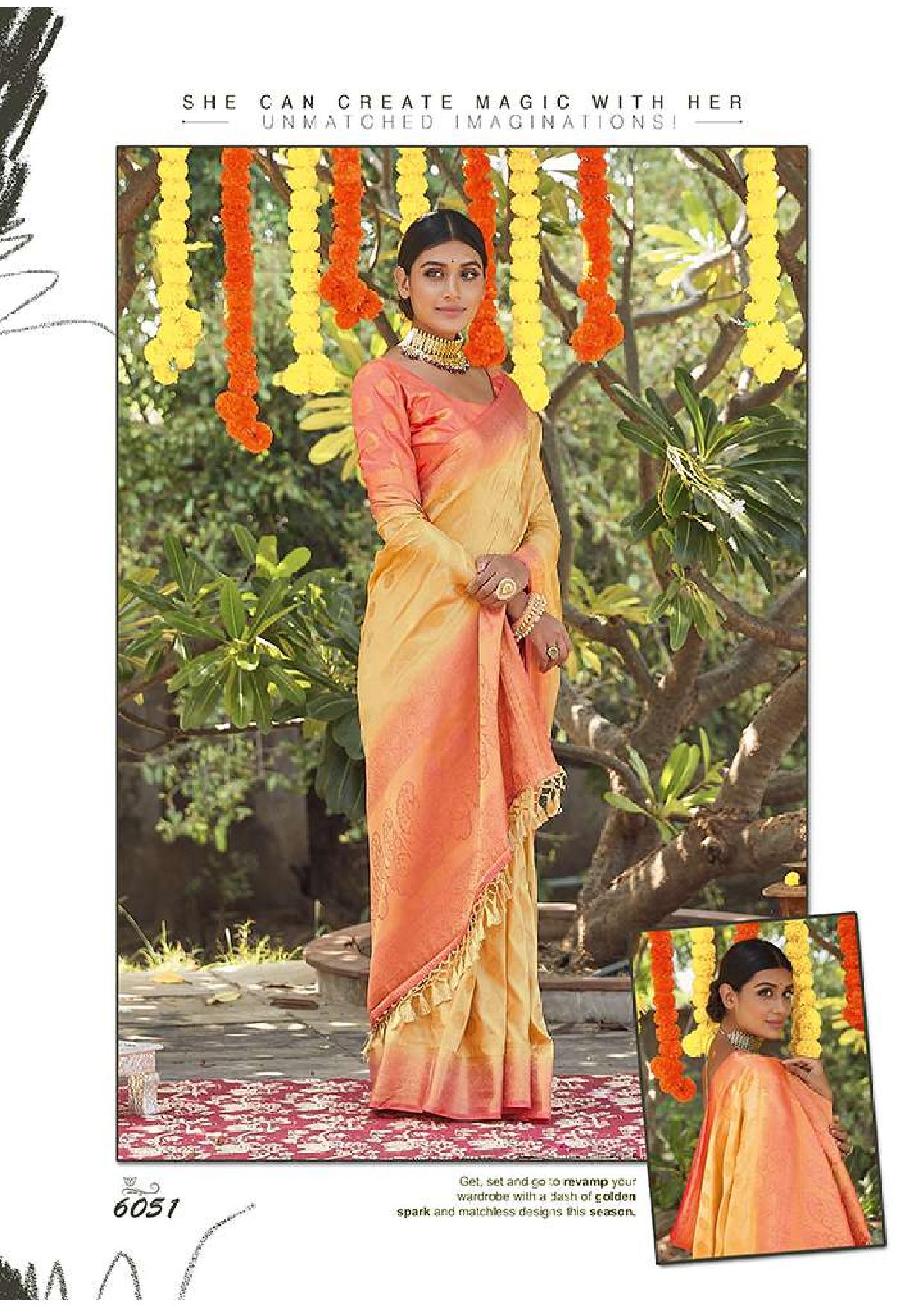 Shangrila Jyoti Festive Wear Silk Sarees Catalog