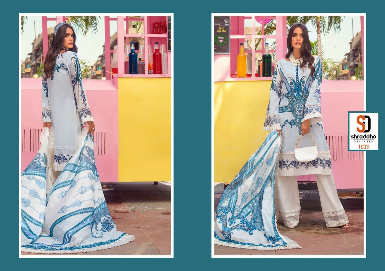 Sharaddha Vintage Vol  6 Cotton Printed Pakistani Salwar Kameez Catalog