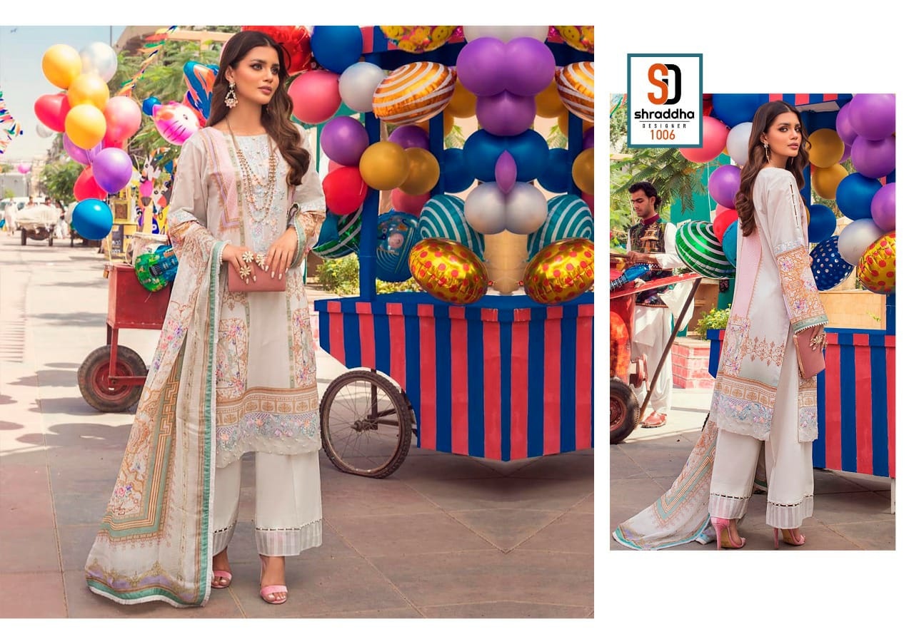 Sharaddha Vintage Vol  6 Cotton Printed Pakistani Salwar Kameez Catalog