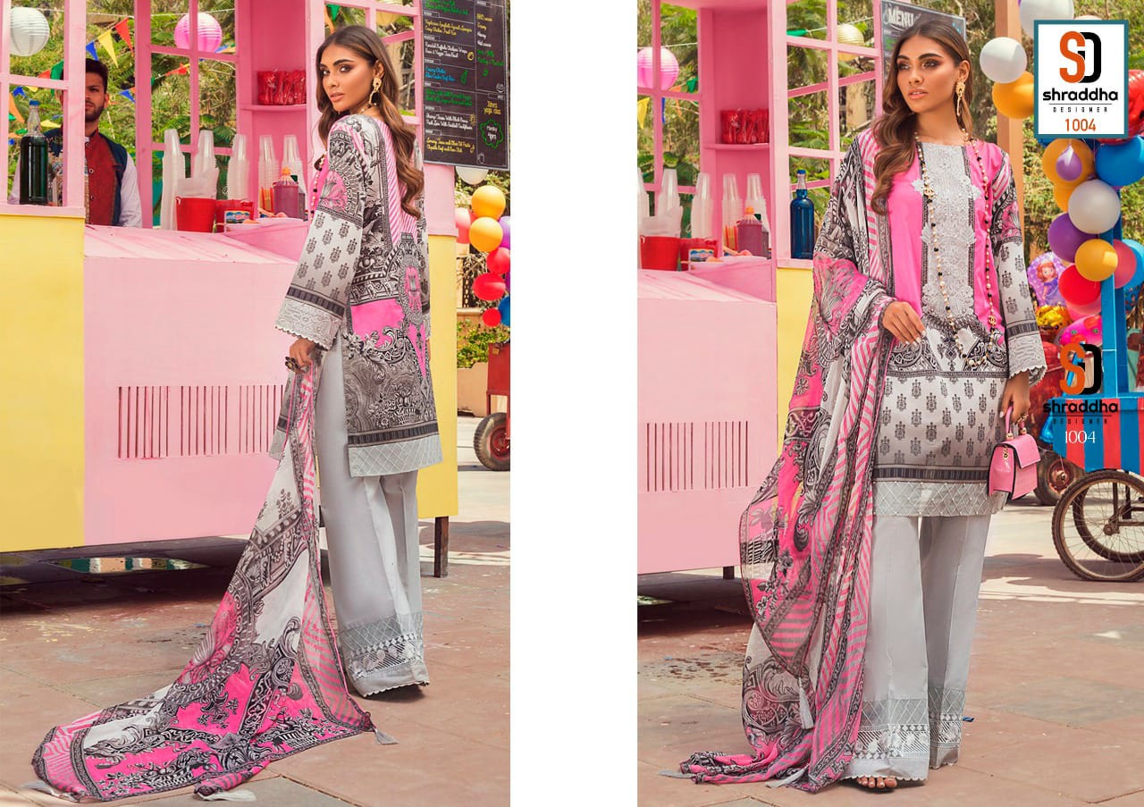 Sharaddha Vintage Vol  6 Cotton Printed Pakistani Salwar Kameez Catalog