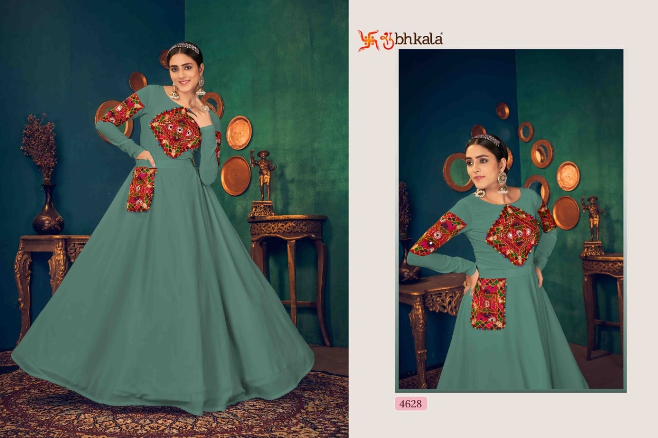Shubhkala Flory Vol 17  Exclusive Designer Anarkali Gown Catalog