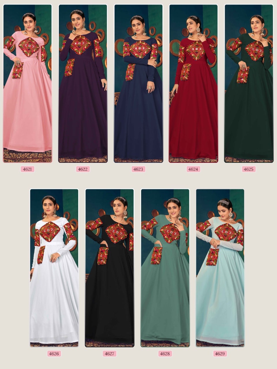 Shubhkala Flory Vol 17  Exclusive Designer Anarkali Gown Catalog