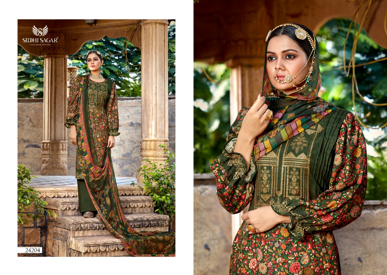 Siddhi Sagar Ayra Winter Wear Pashmina Catalog