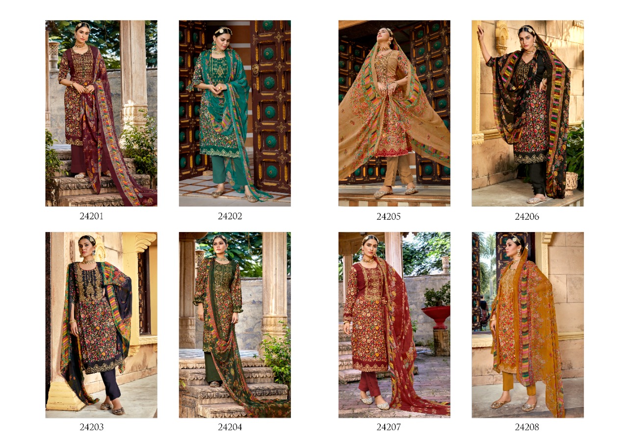 Siddhi Sagar Ayra Winter Wear Pashmina Catalog
