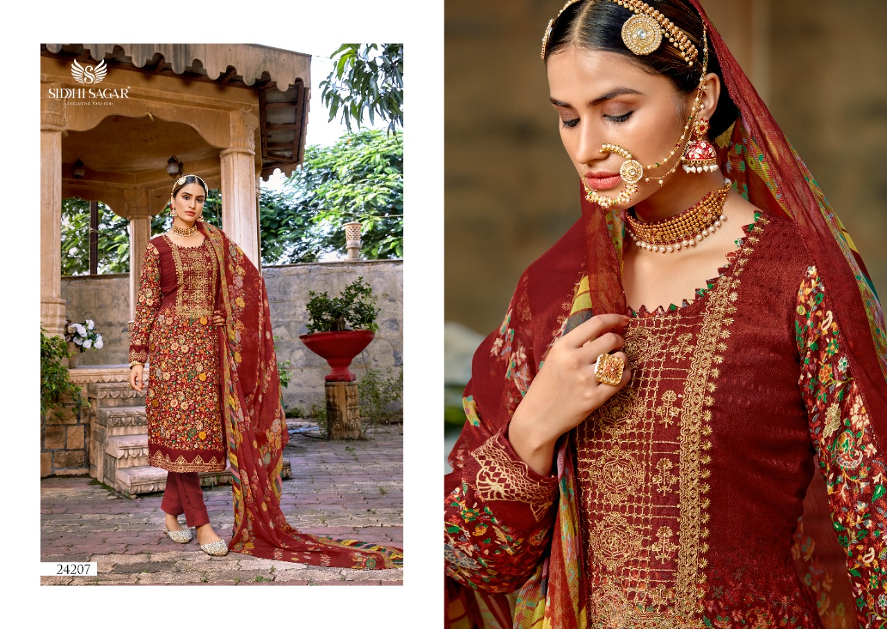 Siddhi Sagar Ayra Winter Wear Pashmina Catalog