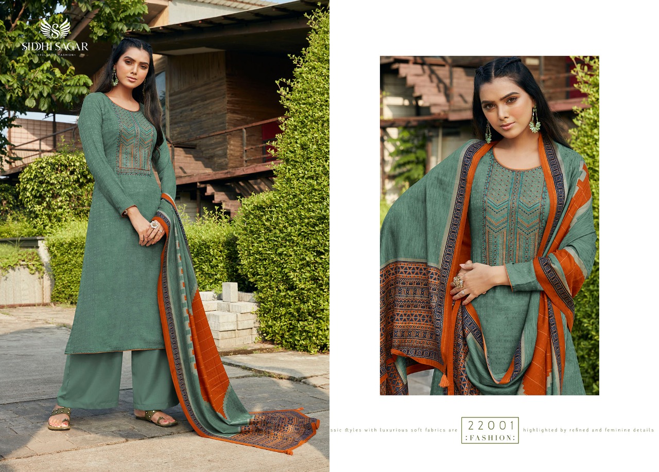Siddhi Sagar Nagma Exclusive Wear Pashmina Catalaog