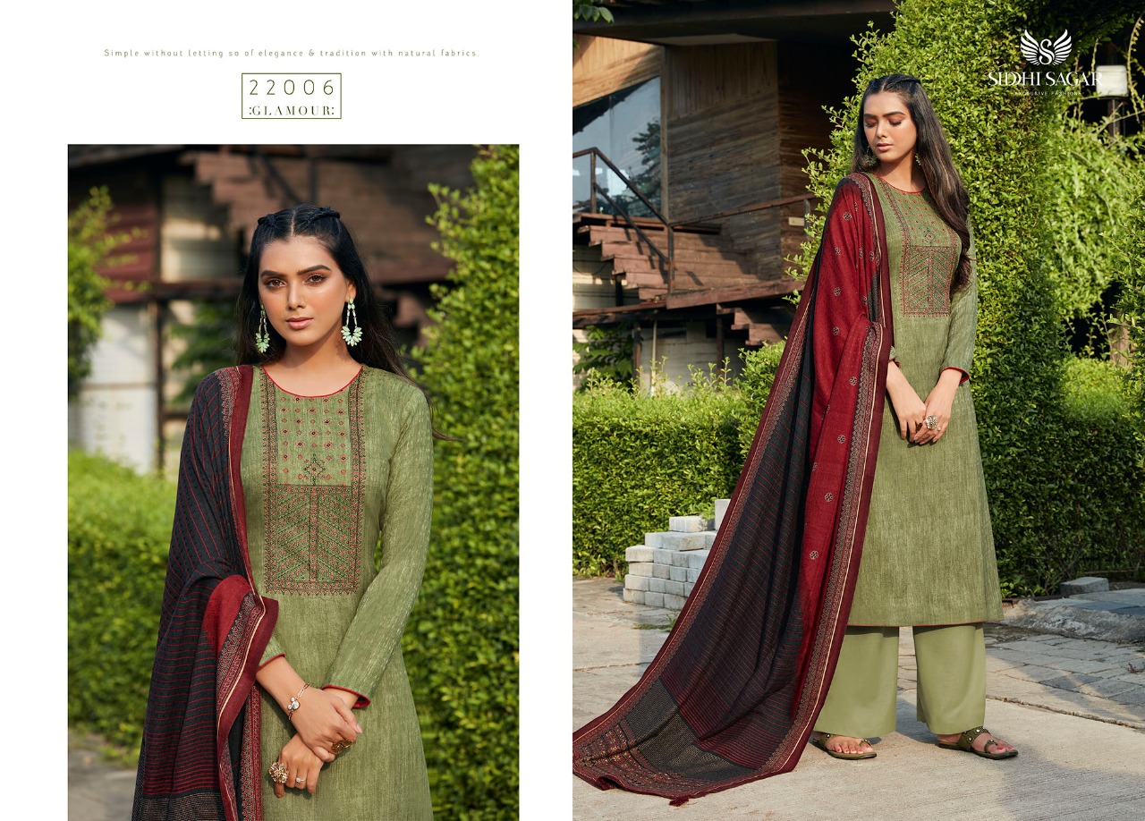 Siddhi Sagar Nagma Exclusive Wear Pashmina Catalaog