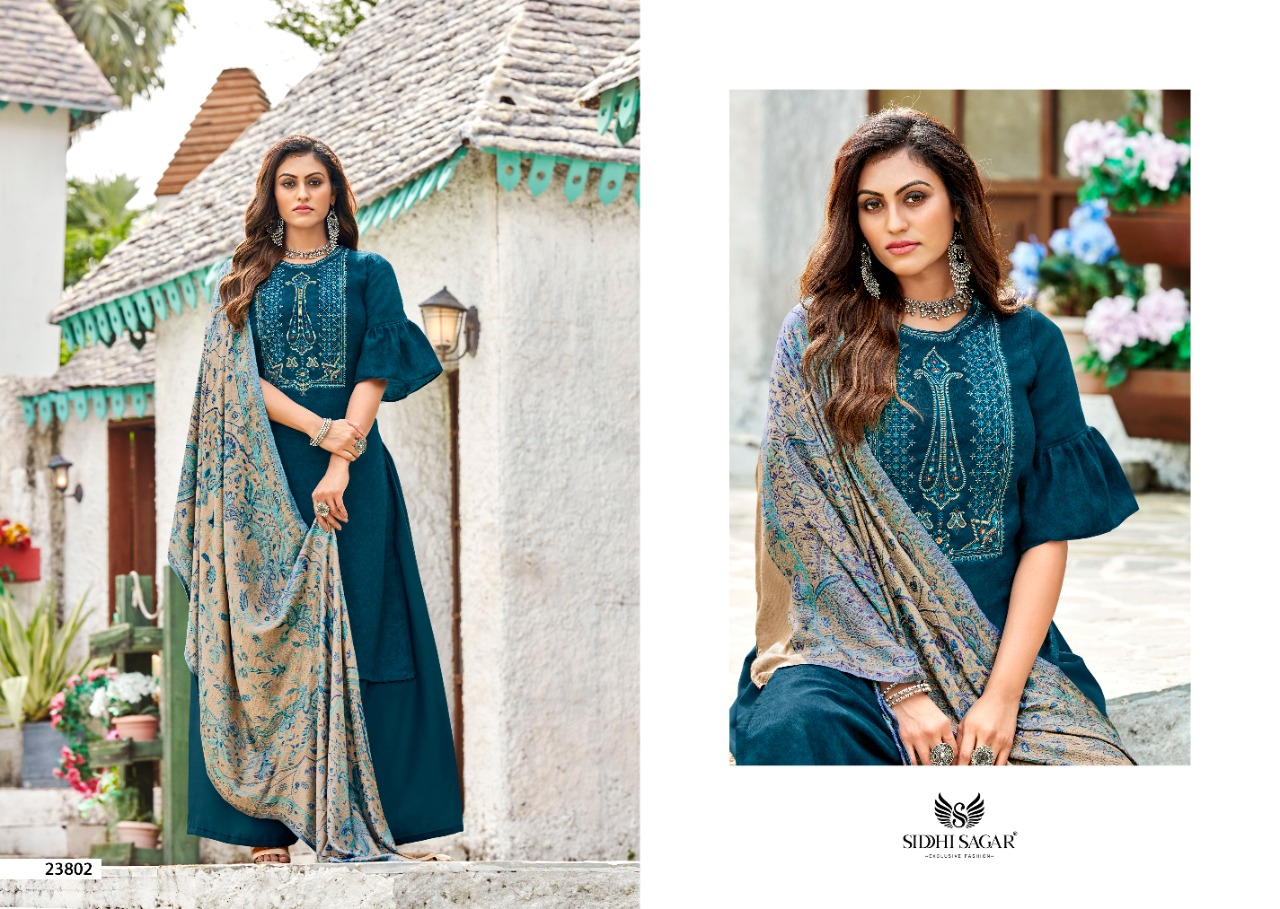 Siddhi Sagar Zainab Winter Wear Pashmina Collection