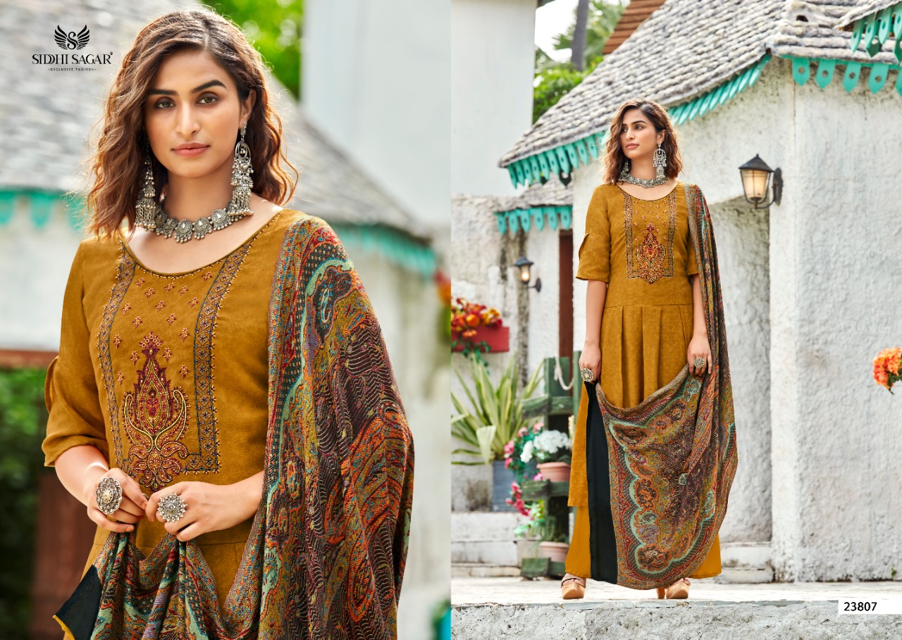 Siddhi Sagar Zainab Winter Wear Pashmina Collection
