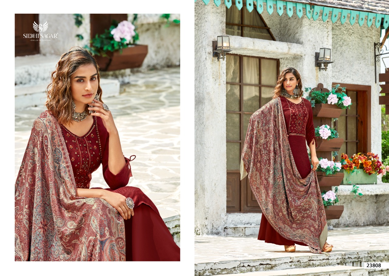 Siddhi Sagar Zainab Winter Wear Pashmina Collection