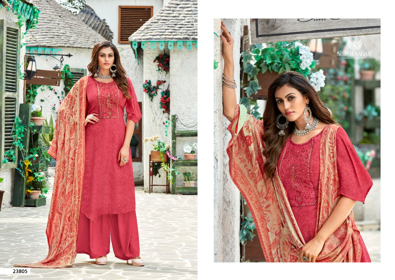 Siddhi Sagar Zainab Winter Wear Pashmina Collection