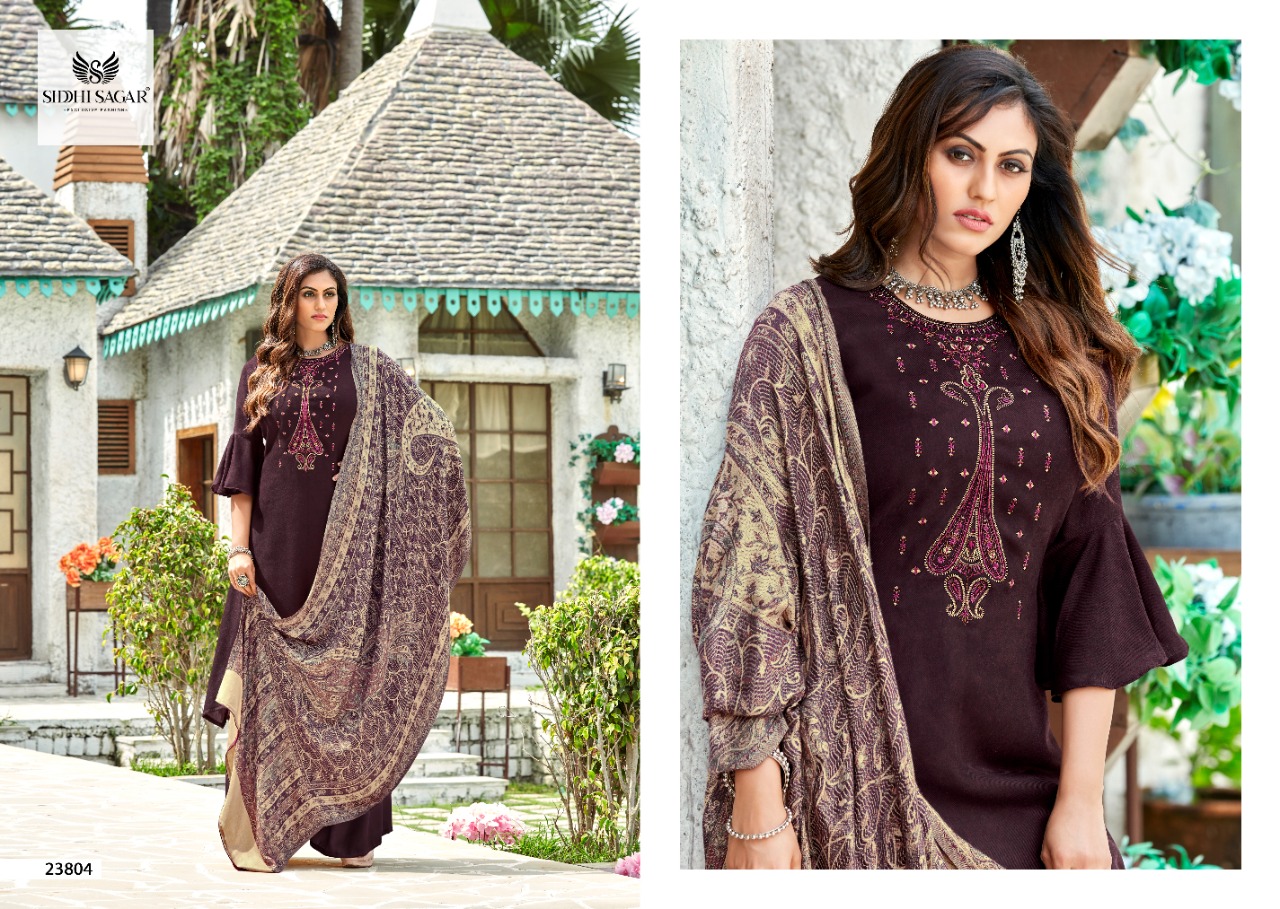 Siddhi Sagar Zainab Winter Wear Pashmina Collection