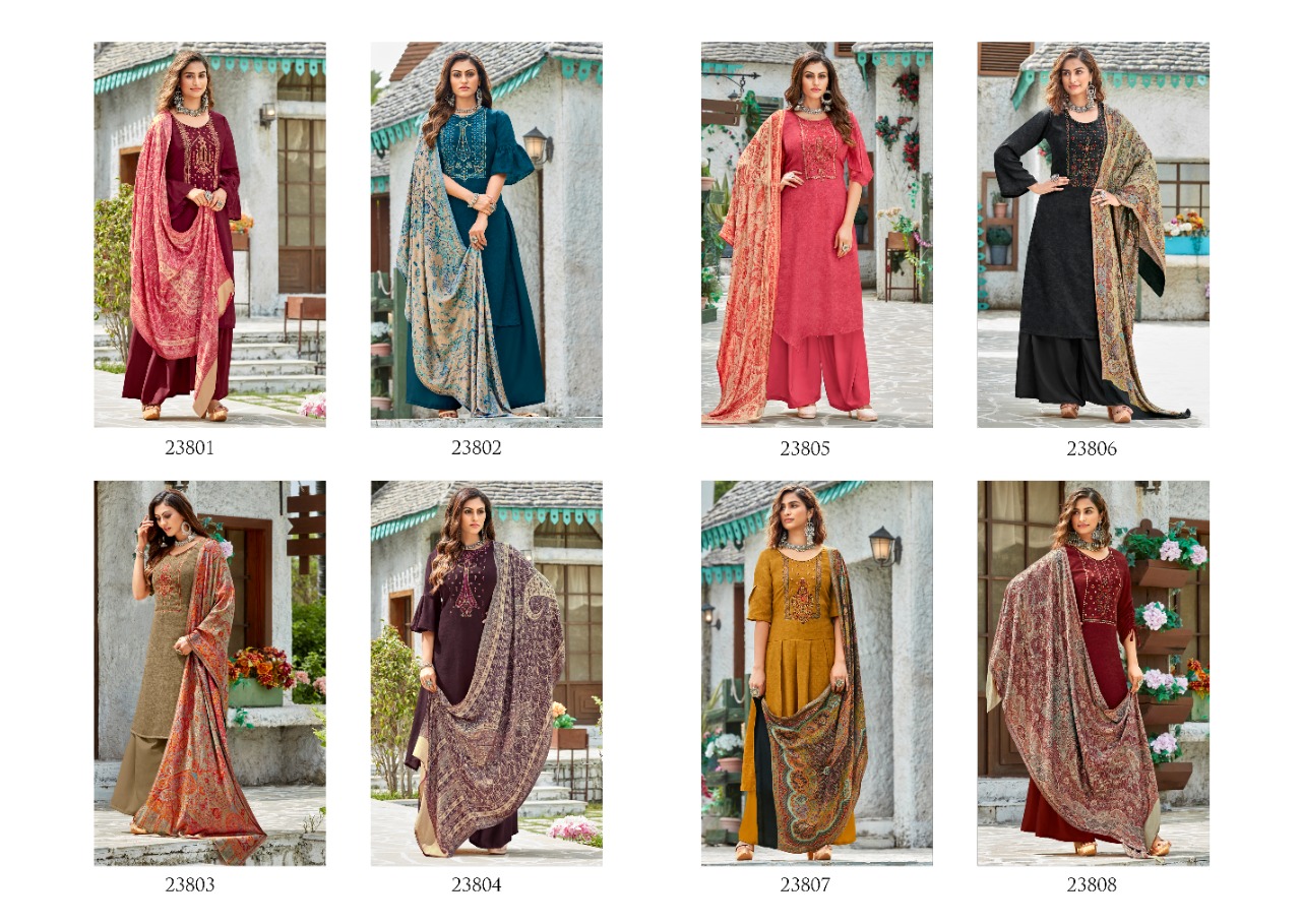 Siddhi Sagar Zainab Winter Wear Pashmina Collection