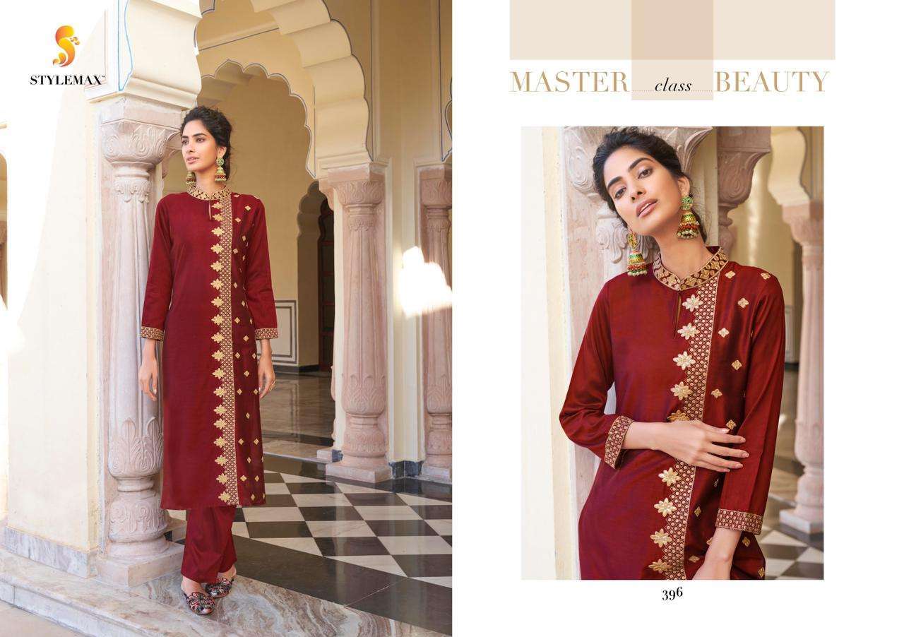 Stylemax Ameera Vol 1 Viscose With Embroidery Work Kurti With Bottom Kurtis Catalog