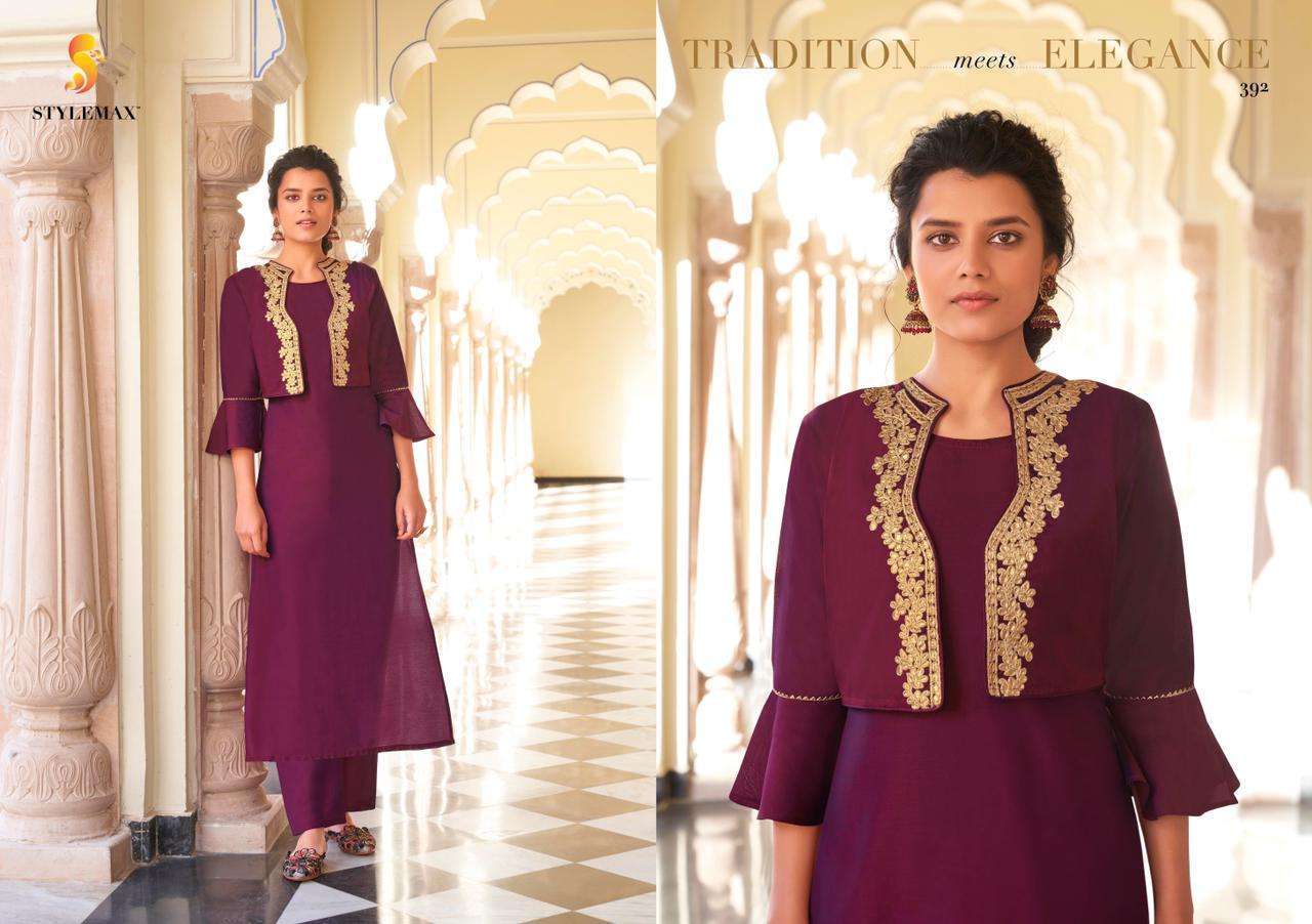 Stylemax Ameera Vol 1 Viscose With Embroidery Work Kurti With Bottom Kurtis Catalog