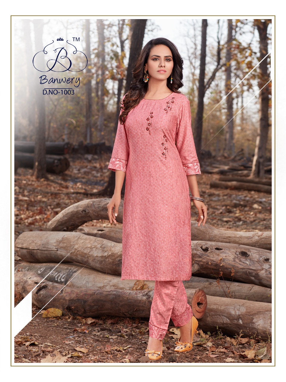 Banwery Presents Brand New Top Bottom Kurtis With Pants Catalog