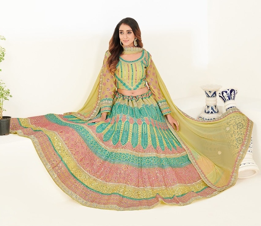 Urva Vol 3 D-1142 Buy Designer Indian Lehenga Choli Collection