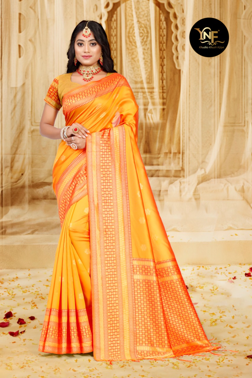 Ynf Ratanshi Traditional Wear Art Silk Saree Catalog
