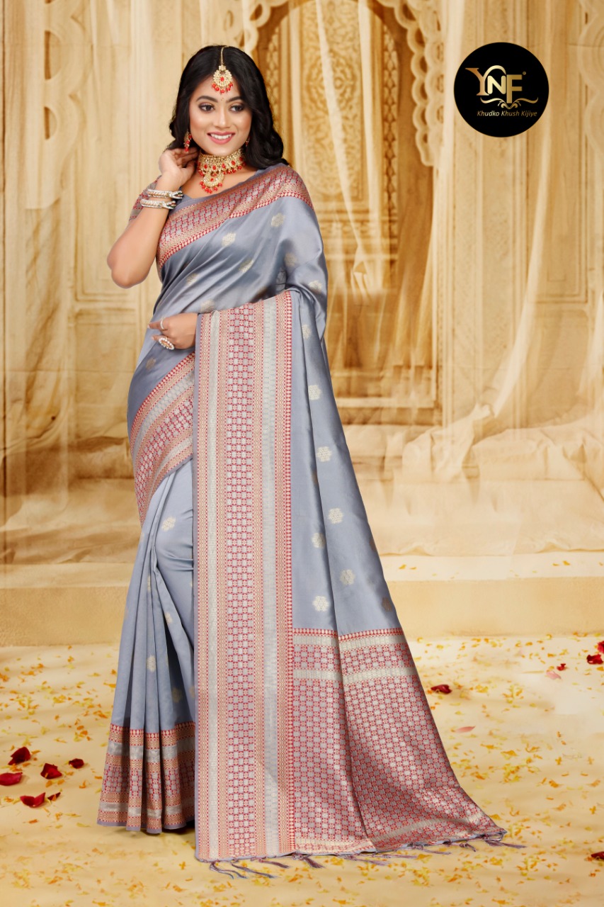 Ynf Ratanshi Traditional Wear Art Silk Saree Catalog