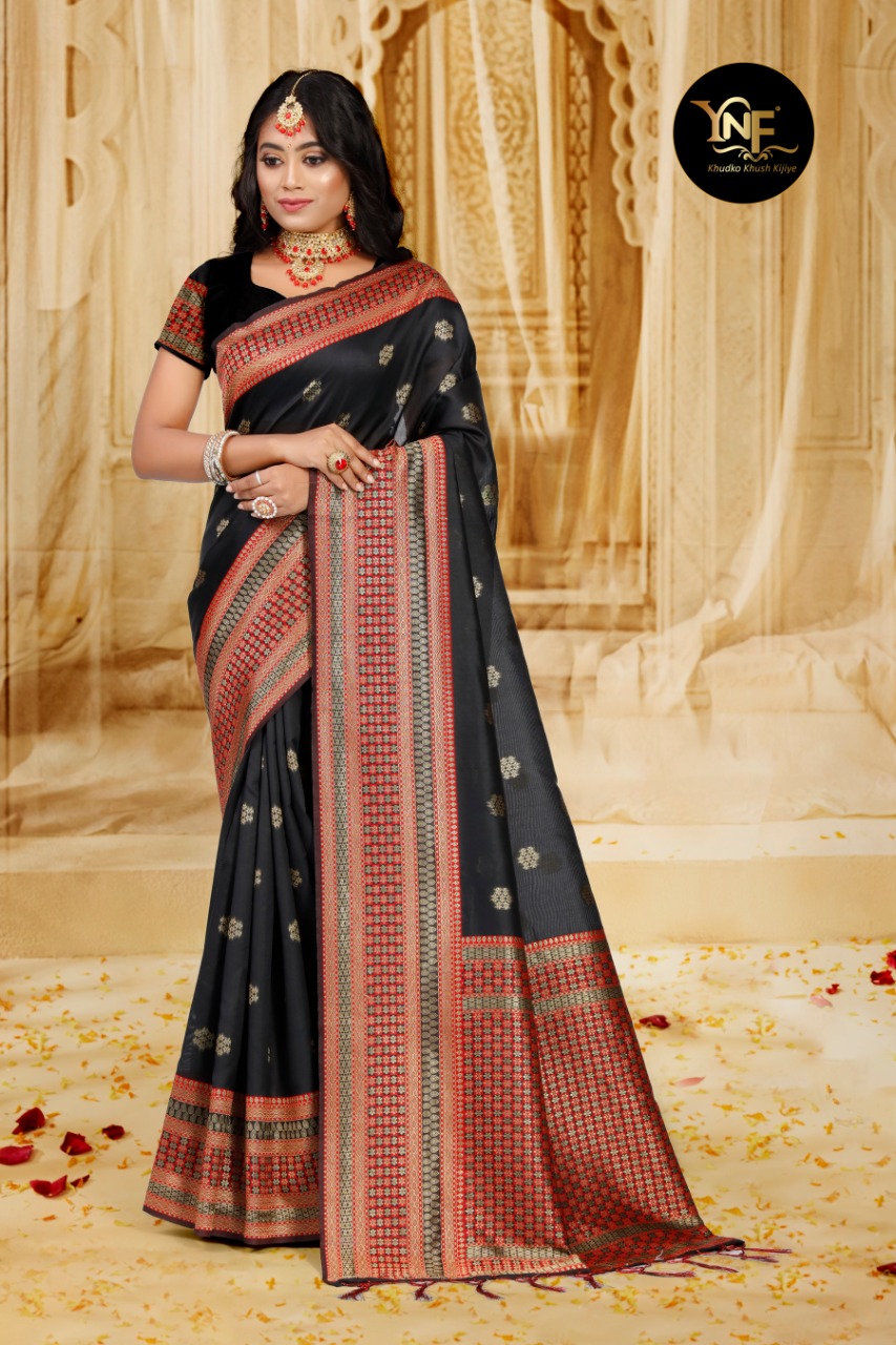 Ynf Ratanshi Traditional Wear Art Silk Saree Catalog