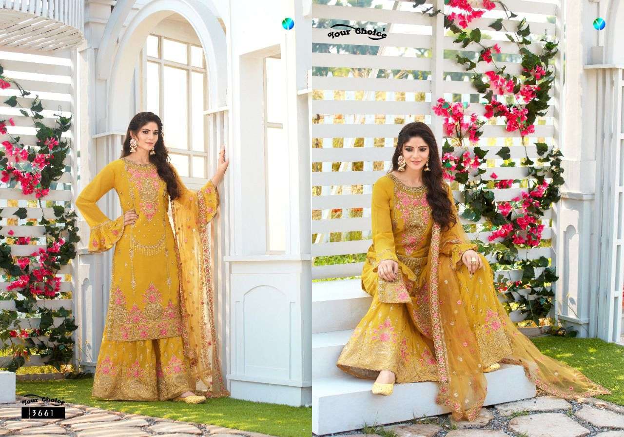 Your Choice Bollywood Vol 2 Blooming Georgette Salwar Suits Catalog
