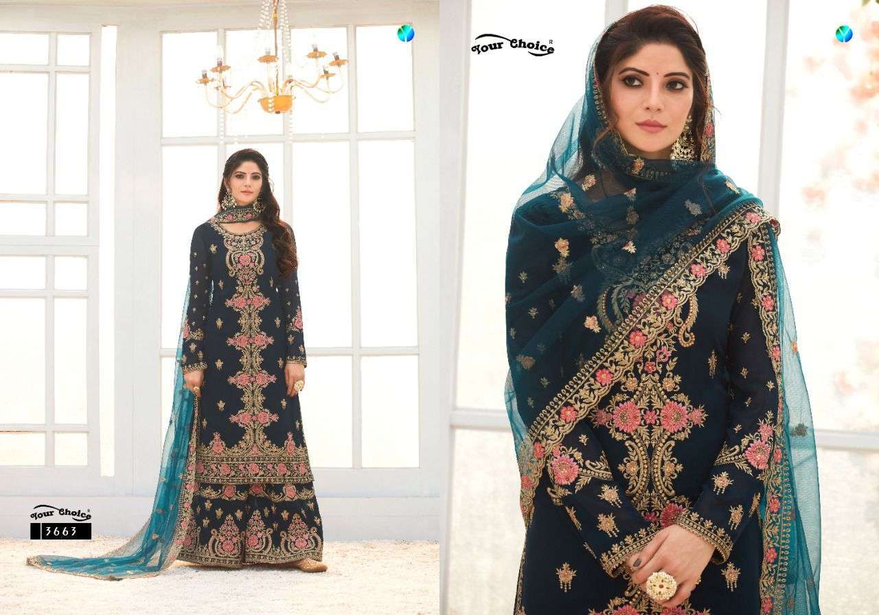 Your Choice Bollywood Vol 2 Blooming Georgette Salwar Suits Catalog