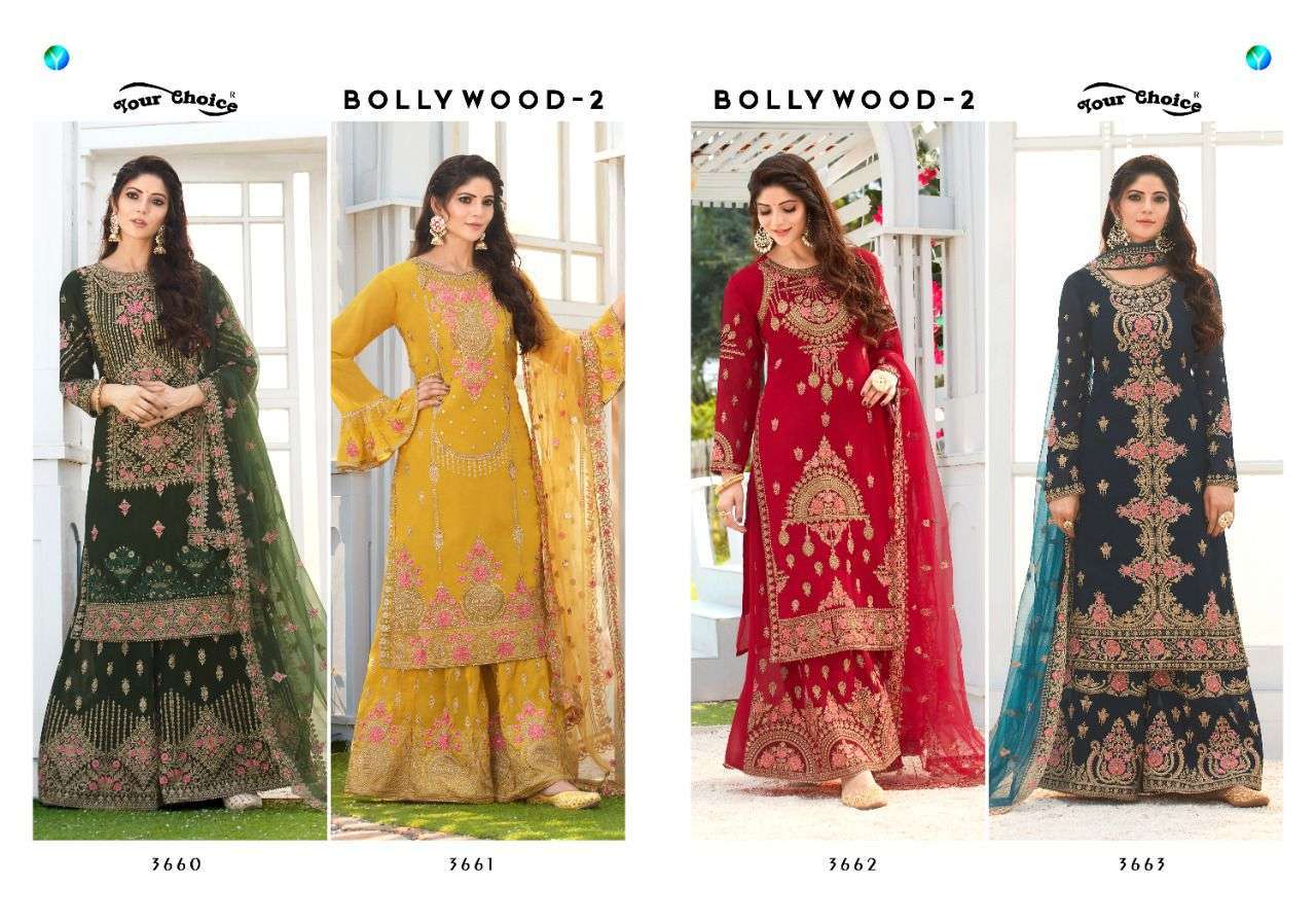 Your Choice Bollywood Vol 2 Blooming Georgette Salwar Suits Catalog