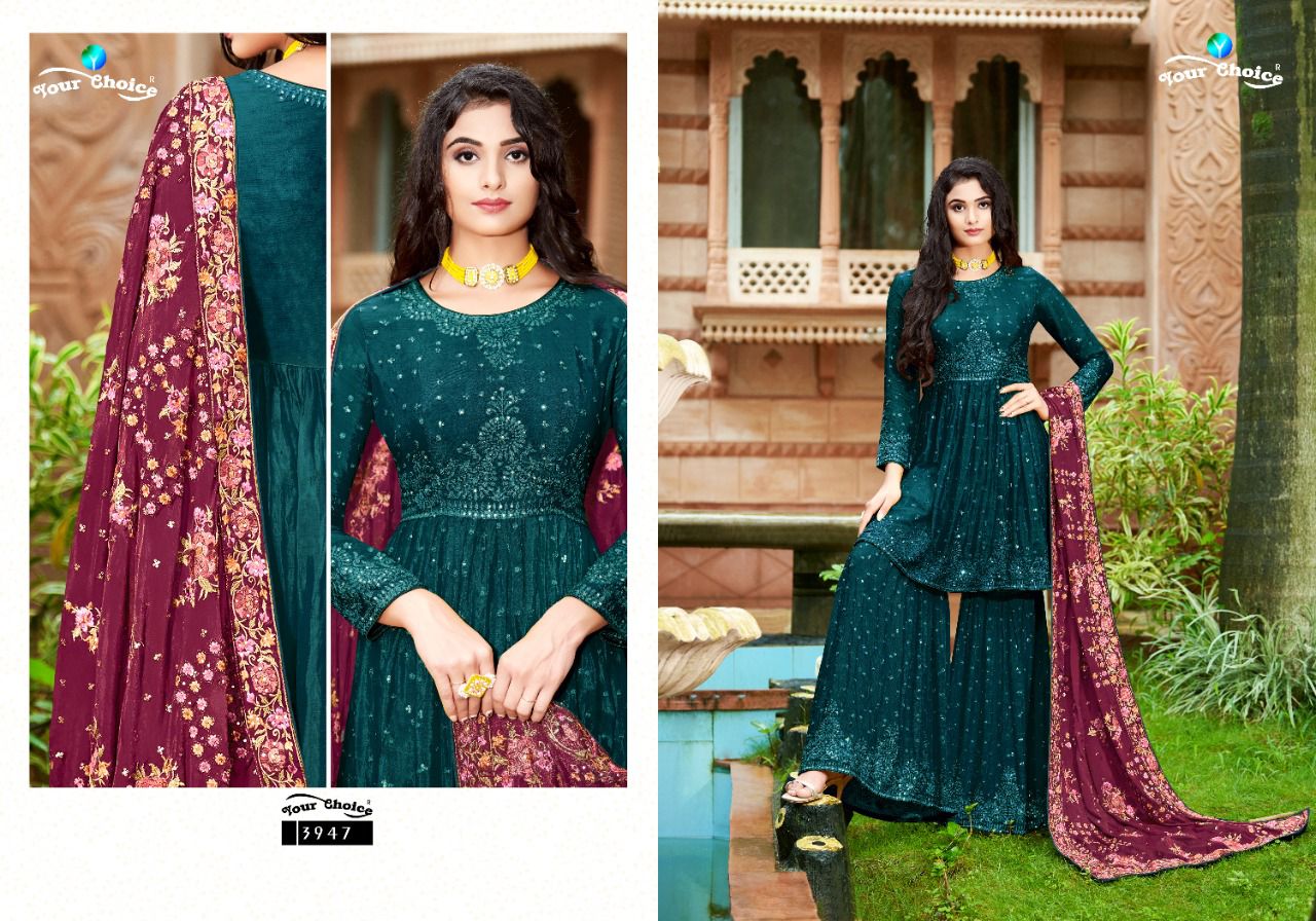 Your Choice Young Berry Festive Wear Designer Wholesale Salwar Kameez Catalog