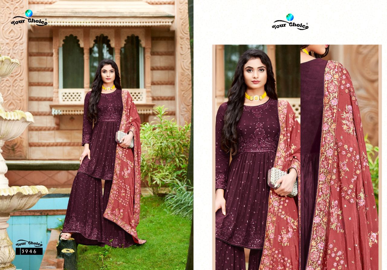 Your Choice Young Berry Festive Wear Designer Wholesale Salwar Kameez Catalog