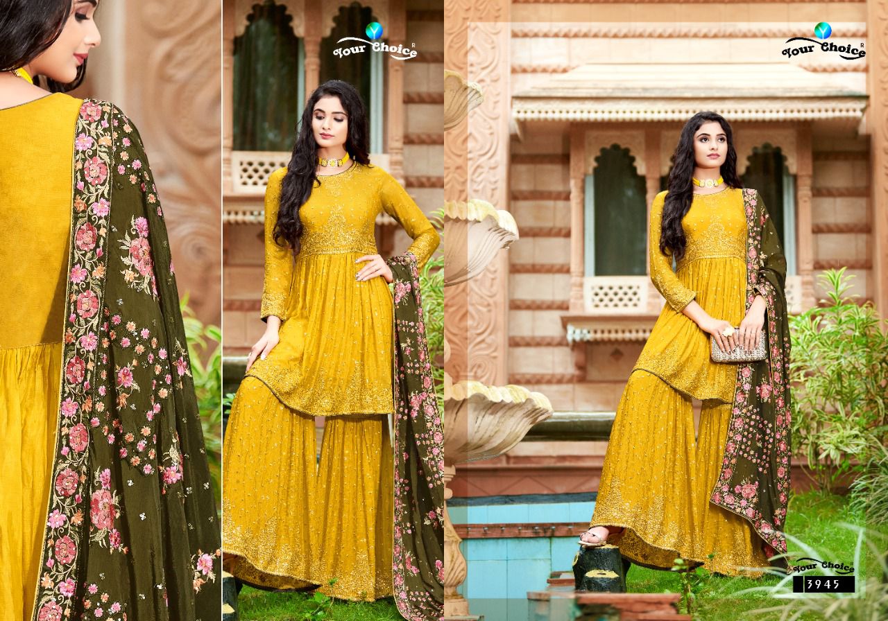 Your Choice Young Berry Festive Wear Designer Wholesale Salwar Kameez Catalog
