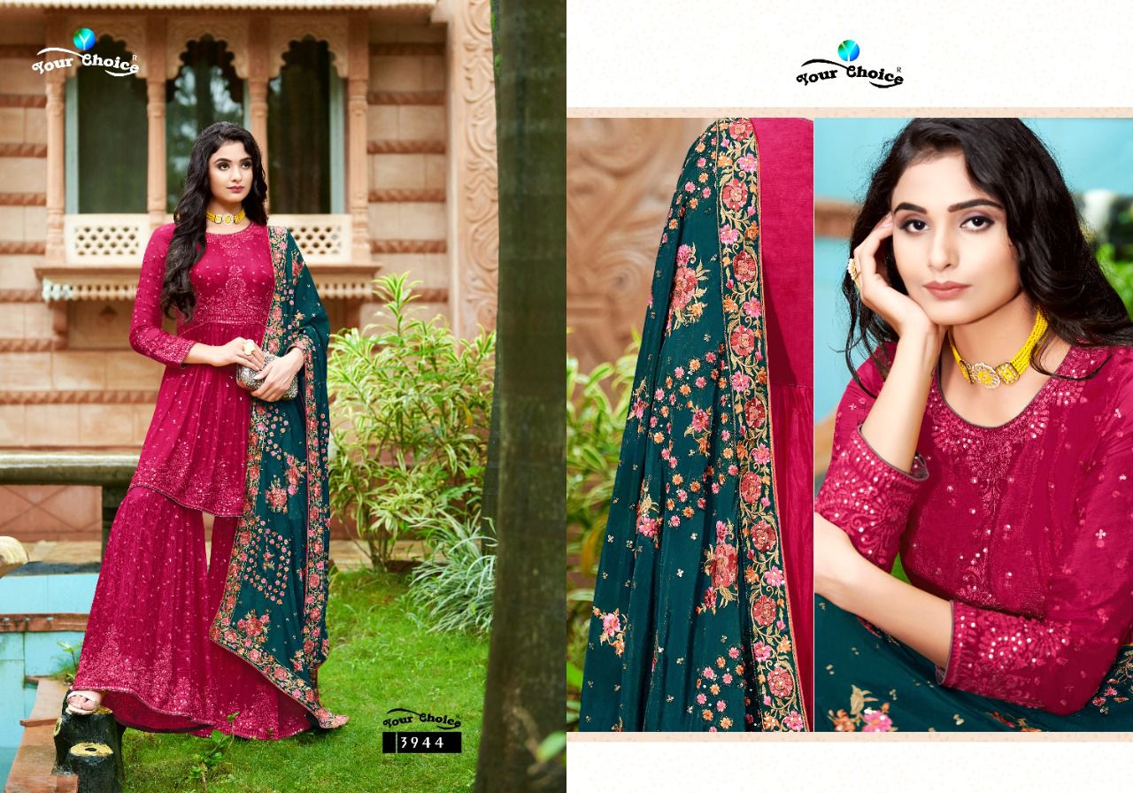 Your Choice Young Berry Festive Wear Designer Wholesale Salwar Kameez Catalog