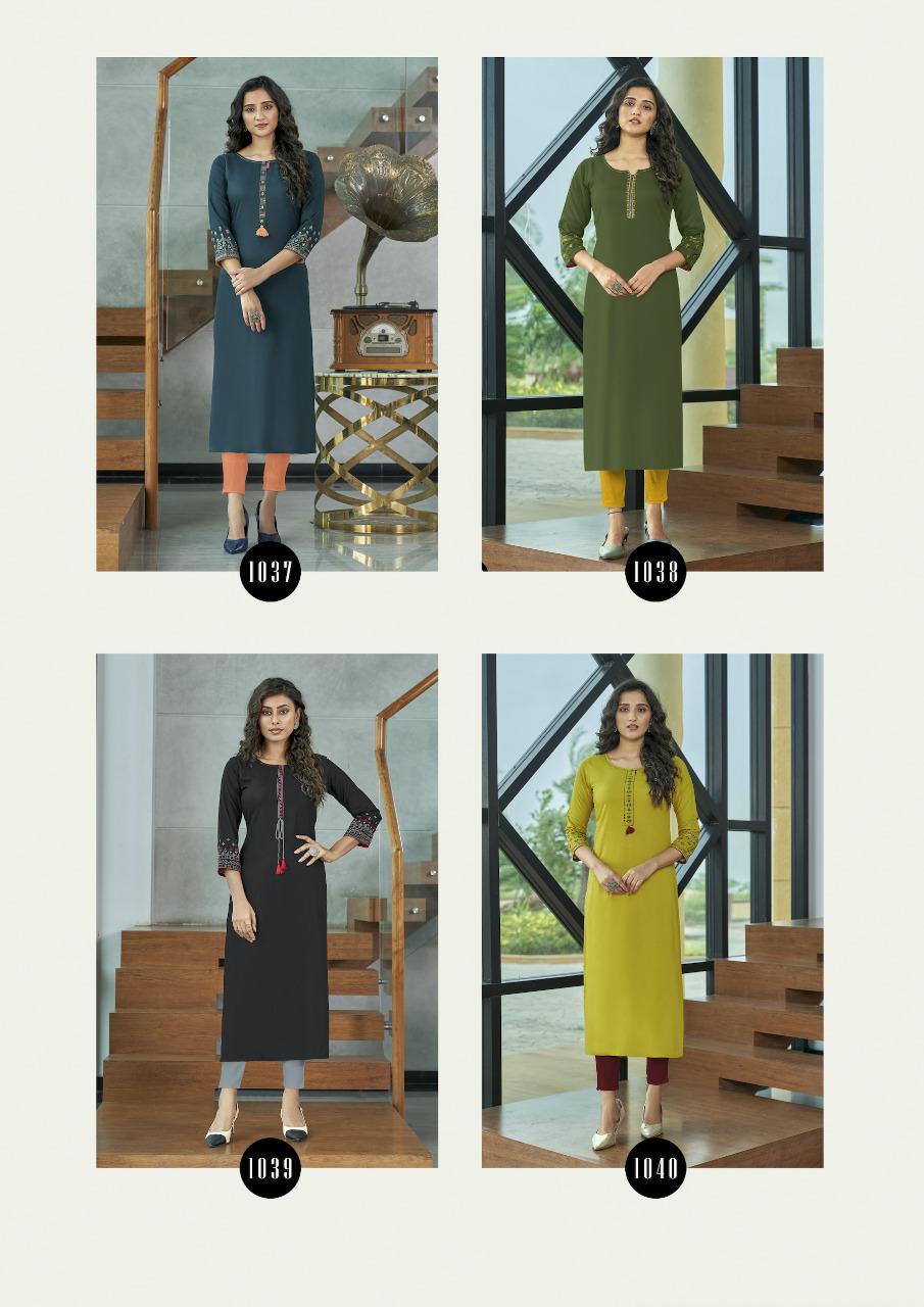 Ladies Flavour Serena Vol 5 Designer Casual Wear Wholesale  Kurti  Catalog