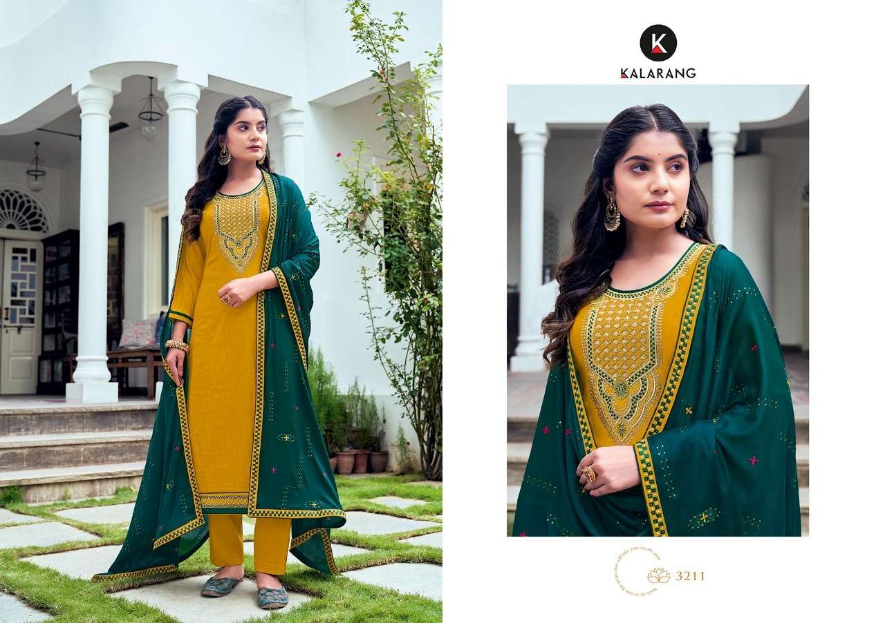 Kalarang Sahana Parampara Weaving With Work Salwar Suits Collection