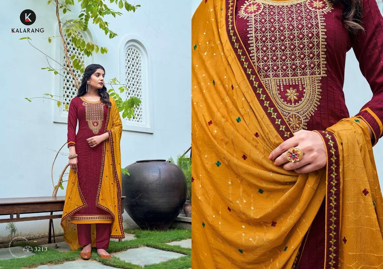 Kalarang Sahana Parampara Weaving With Work Salwar Suits Collection