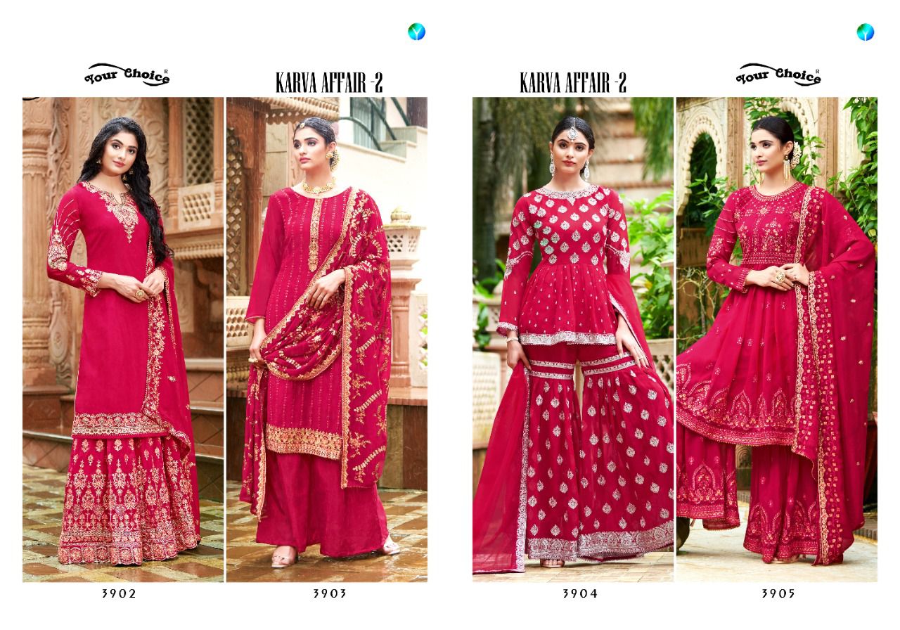 Your Choice Karva Affair Vol 2 Designer Salwar Kameez Catalog
