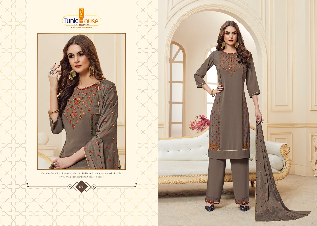 Tunic House Nimrat Designer Readymade Salwar Kameez Catalog