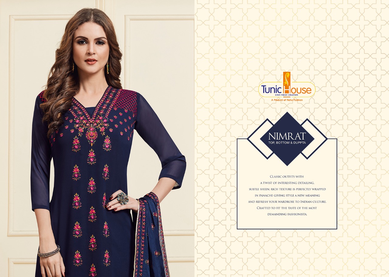 Tunic House Nimrat Designer Readymade Salwar Kameez Catalog