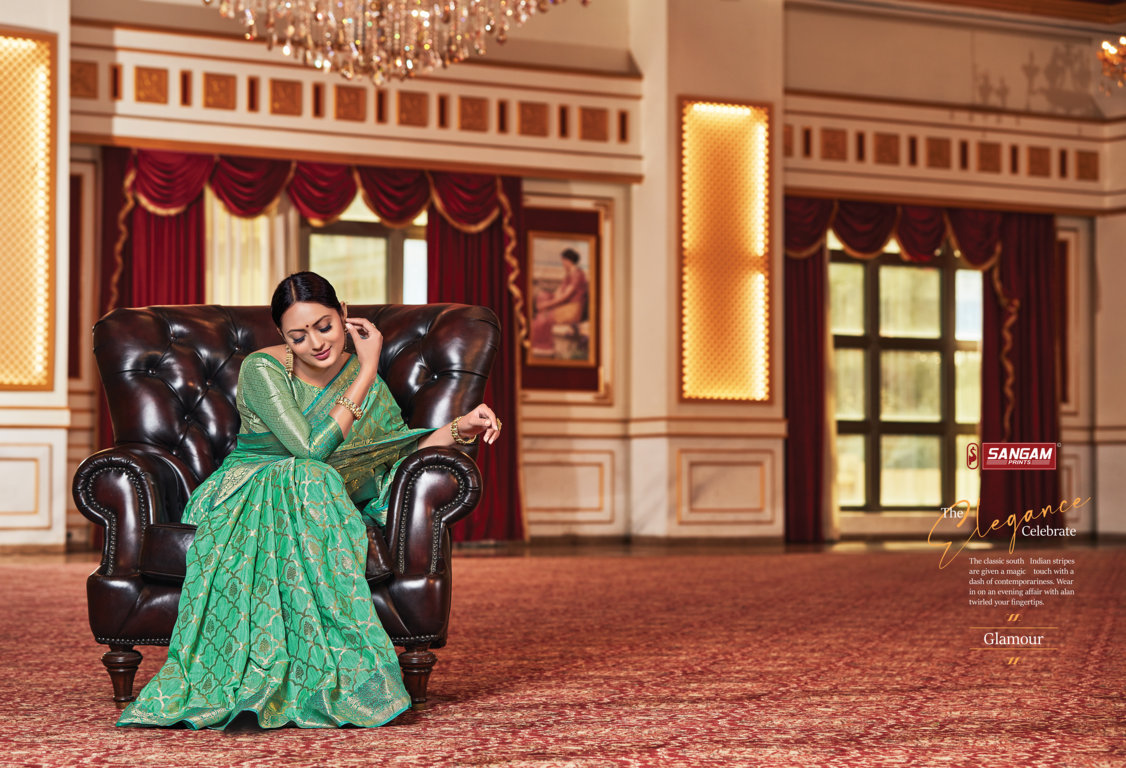Sangam Presents Sajawat Designer Silk Saree Collection