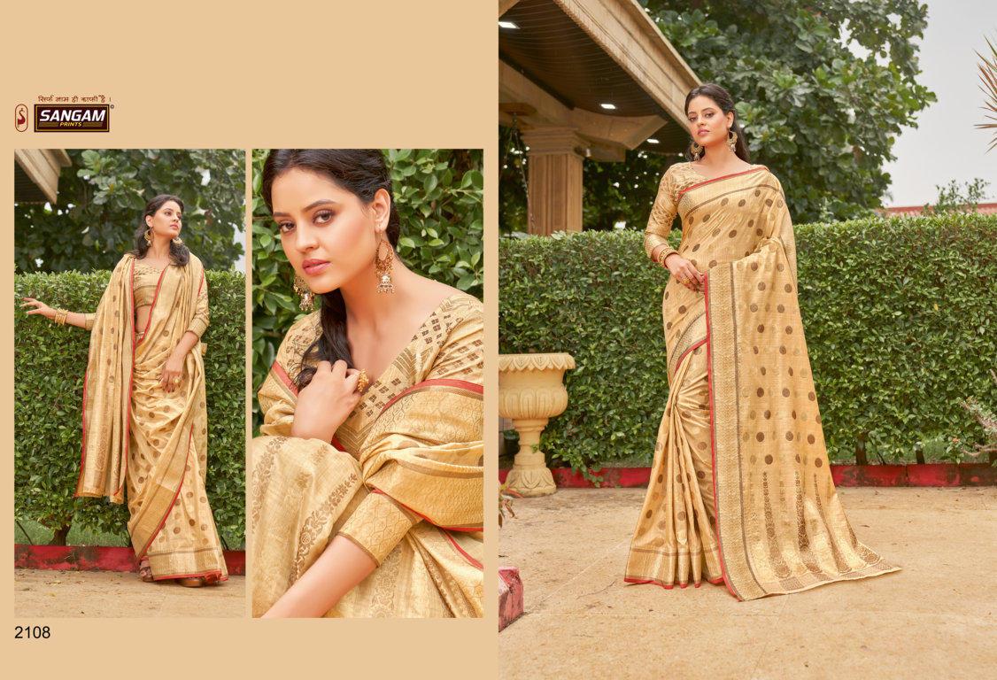 Sangam Presents Amanya Cotton Handloom Sarees