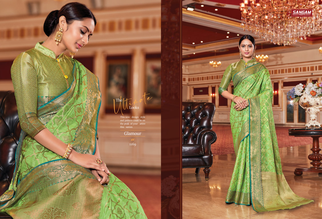 Sangam Presents Sajawat Designer Silk Saree Collection