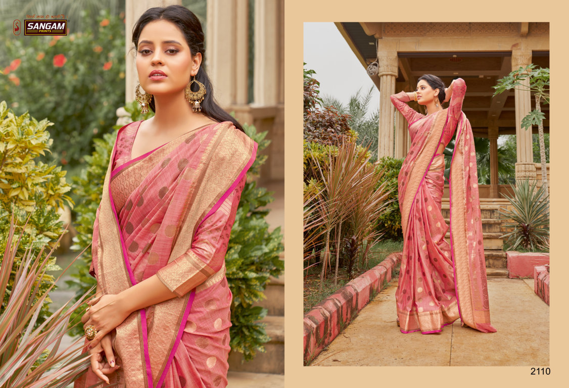 Sangam Presents Amanya Cotton Handloom Sarees